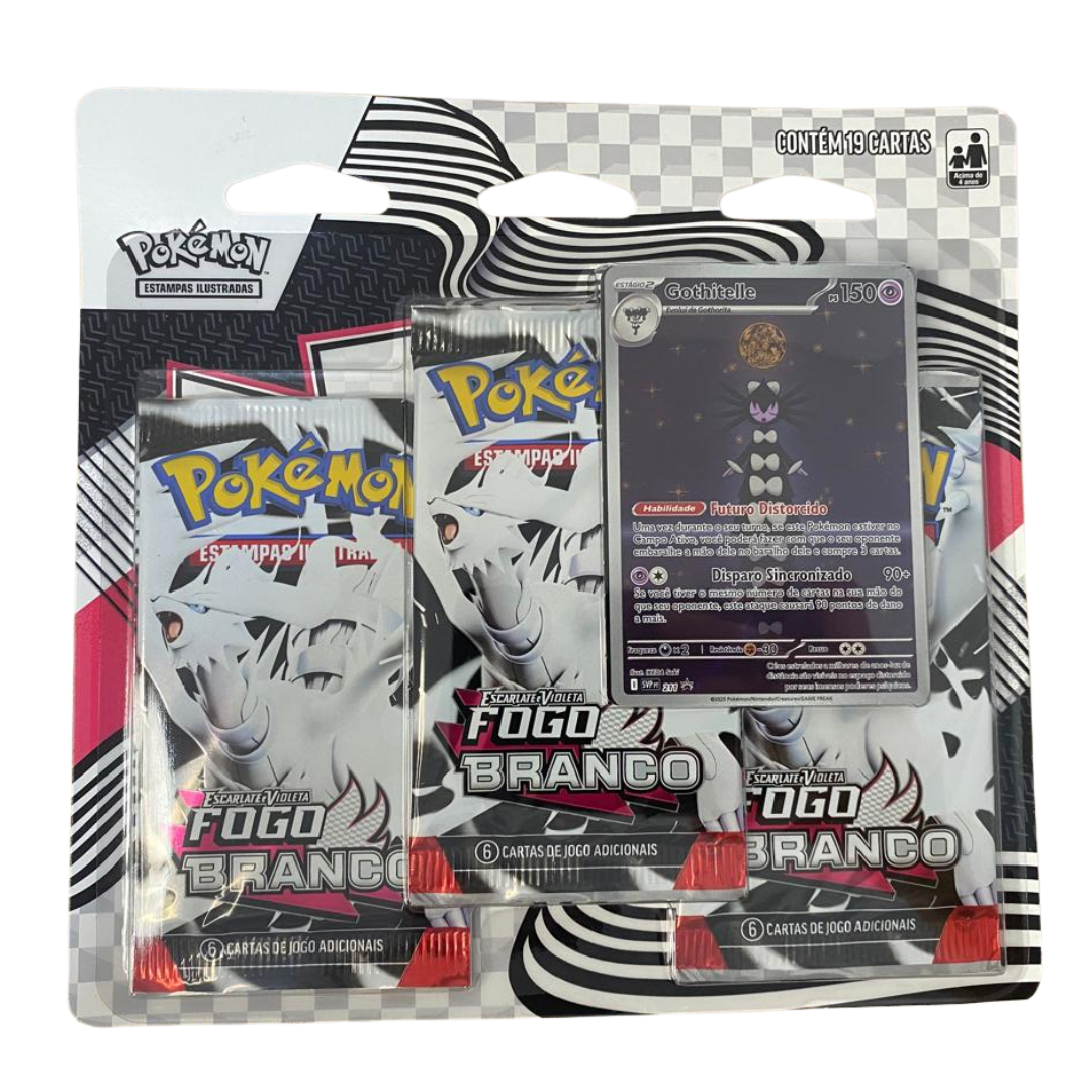 Triplo Pack Escarlate E Violeta 10.5 Fogo Branco