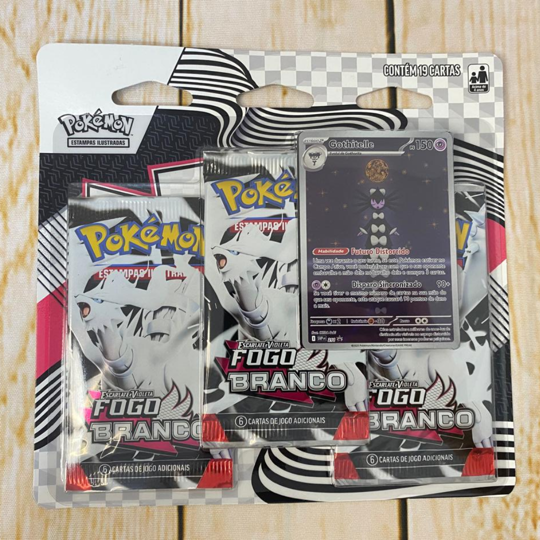 Triplo Pack Escarlate E Violeta 10.5 Fogo Branco - Imagem 2