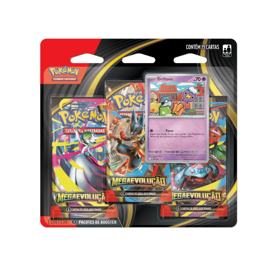 Triplo Pack Megaevolução ME01