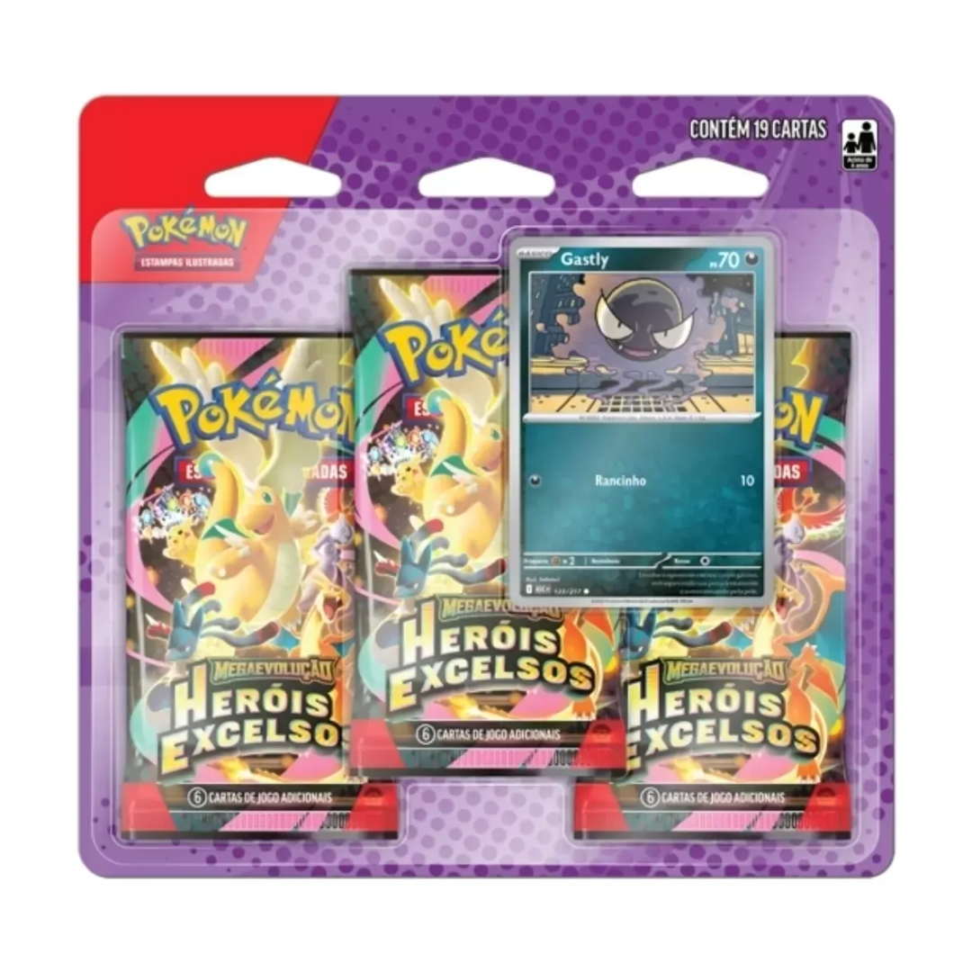Blister Triplo Heróis Excelsos ME 2.5 - Imagem 2