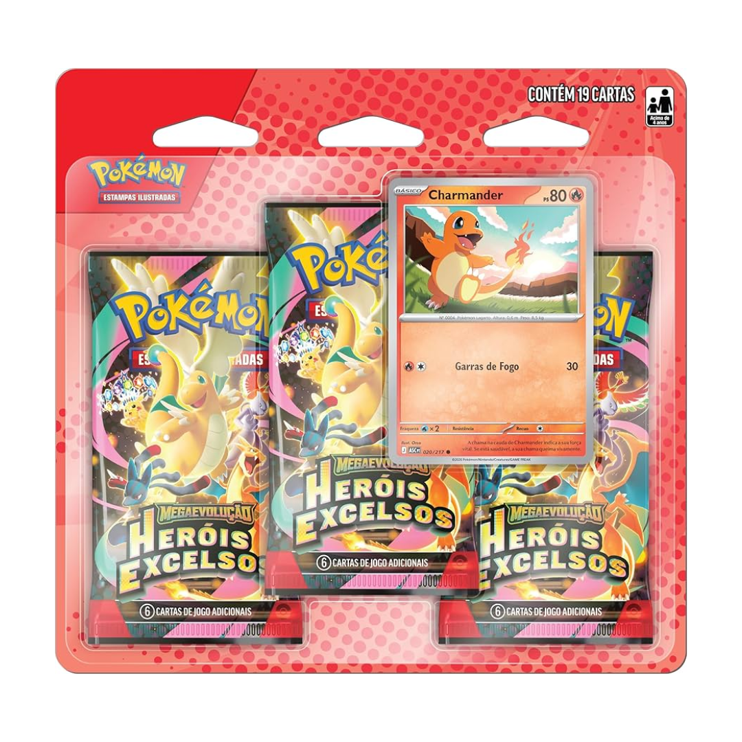 Blister Triplo Heróis Excelsos ME 2.5